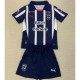 2024/25 CF Monterrey Home Dark Blue Fans Kids Soccer jersey