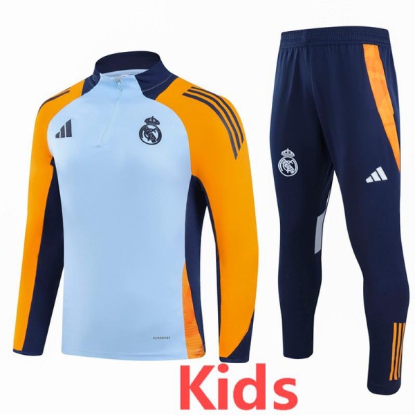 2024/25 R MAD Blue Kids Half Pull Tracksuit