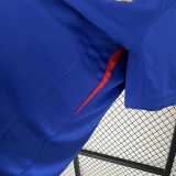 2024 France Home Blue Fans Soccer jersey