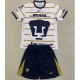 2024/25 Pumas UNAM Home White Fans Kids Soccer jersey