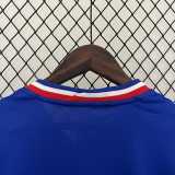 2024 France Home Blue Fans Soccer jersey