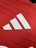 2024/25 Benfica Home Red Player Soccer jersey