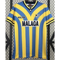 1997/98 Malaga CF Away Yellow Retro Soccer jersey
