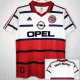 1998/99 Bayern Away White Retro Soccer jersey