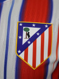 [PLAYER] 2024/25 A MAD Home Red Player Long Sleeve Soccer jersey