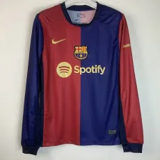 2024/25 BAR Home Red Fans Long Sleeve Soccer jersey