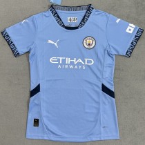 2024/25 Man City Home Blue Fans Women Soccer jersey
