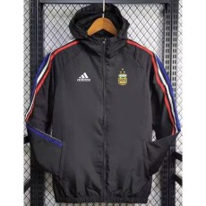 2024 Argentina Black Windbreaker