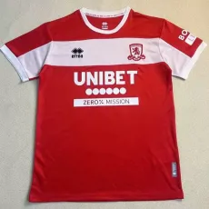 2024/25 Middlesbrough Home Red Fans Soccer jersey