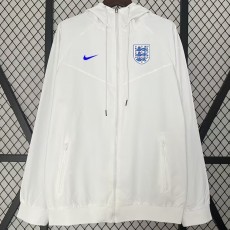 2024 England White Windbreaker