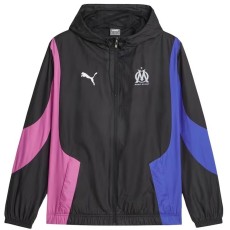 2024/25 Marseille Black Windbreaker