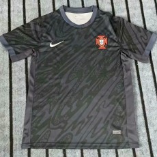 2024 Portugal GKR Gray Fans Soccer jersey