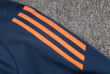 2024/25 Man Utd Dark Blue Half Pull Tracksuit