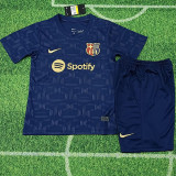 2024/25 BAR Commemorative Edition Dark Blue 125th Fans Kids Soccer jersey