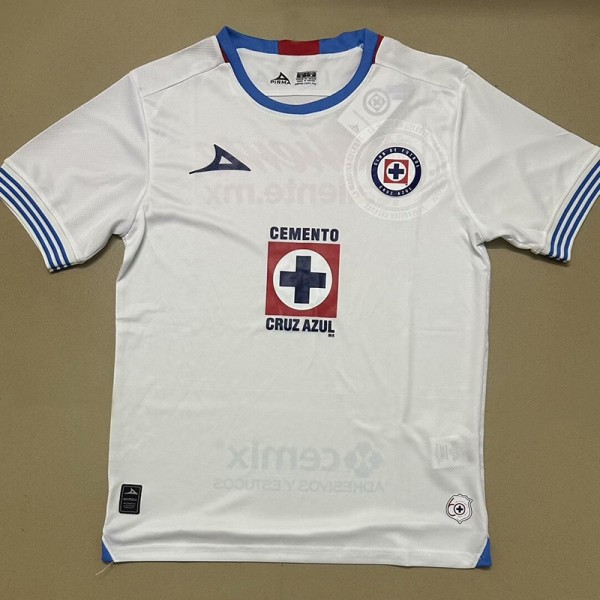 2024/25 Cruz Azul Away White Fans Soccer jersey