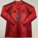 2024/25 Bayern Home Red Fans Long Sleeve Soccer jersey