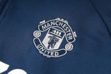 2024/25 Man Utd Dark Blue Half Pull Tracksuit