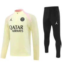 2024/25 PSG Yellow Half Pull Tracksuit