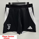 [PLAYER] 2024/25 JUV Home Black Player Soccer Shorts