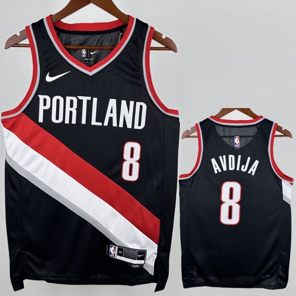 2022/23 TRAIL BLAZERS AVDIJA #8 NBA Jerseys