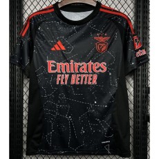 2024/25 Benfica Away Black Fans Soccer jersey