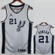 2020/21 SA SPURS DUNCAN #21 Gray NBA Jerseys