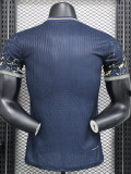 [PLAYER] 2024 Brazil Special Edition Dark Blue Player Soccer jersey