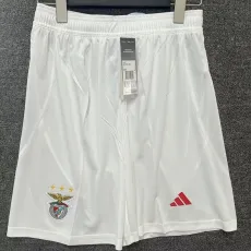 2024/25 Benfica Home White Fans Soccer Shorts