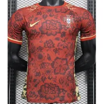 [PLAYER] 2024 Portugal Special Edition Red Player Soccer jersey