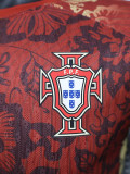 [PLAYER] 2024 Portugal Special Edition Red Player Soccer jersey