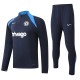 2024/25 CHE Dark Blue Half Pull Tracksuit