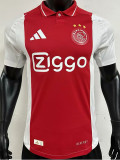 [PLAYER] 2024/25 Ajax Home Red Player Soccer jersey