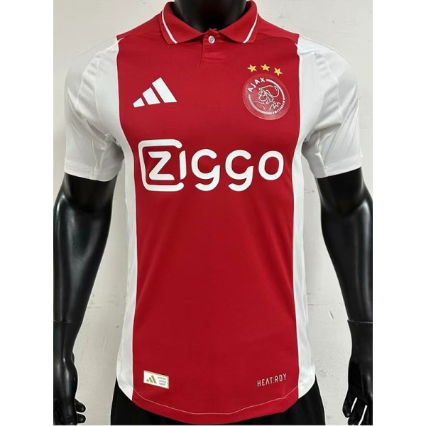 [PLAYER] 2024/25 Ajax Home Red Player Soccer jersey
