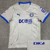 2024/25 Alaves Away White Fans Soccer jersey