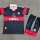 1997/99 Bayern Home Black Retro Kids Soccer jersey