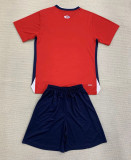 2024/25 Lille Home Red Fans Kids Soccer jersey