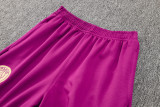 2024/25 PSG Pink Kids Half Pull Tracksuit