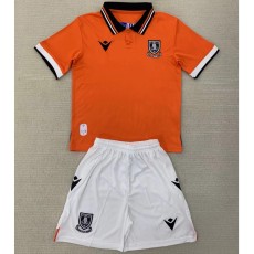 2024/25 Sheffield United Away Orange Fans Kids Soccer jersey