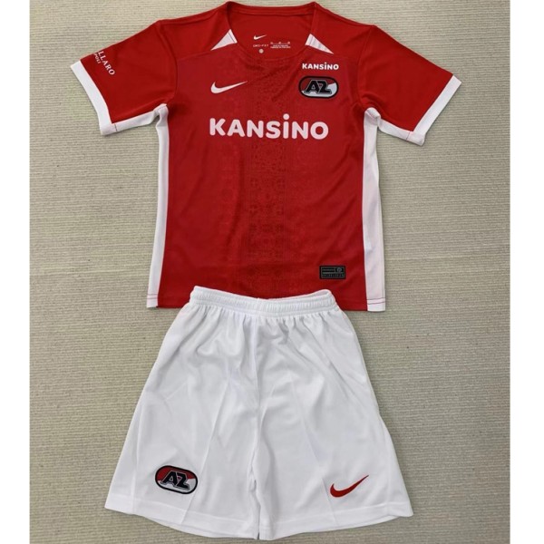 2024/25 AZ Alkmaar Home Red Fans Kids Soccer jersey