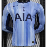 [PLAYER] 2024/25 TOT Away Purple Player Long Sleeve Soccer jersey