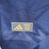 [PLAYER] 2024/25 Man Utd Away Dark Blue Player Long Sleeve Soccer jersey