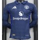 [PLAYER] 2024/25 Man Utd Away Dark Blue Player Long Sleeve Soccer jersey