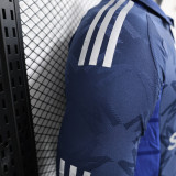 [PLAYER] 2024/25 Man Utd Away Dark Blue Player Long Sleeve Soccer jersey