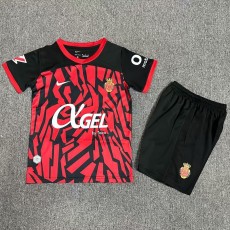 2024/25 RCD Mallorca Home Red Fans Kids Soccer jersey