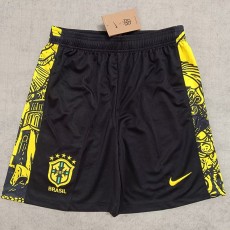 2024 Brazil Special Edition Black Fans Soccer Shorts