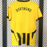 2024/25 Dortmund Cup version Home Yellow Fans Soccer jersey