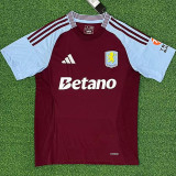 2024/25 Aston Villa Home Crimson Fans Soccer jersey