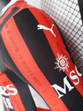 [PLAYER] 2024/25 ACM Home Red Player Long Sleeve Soccer jersey