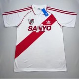 1992/93 River Plate Home White Retro Soccer jersey