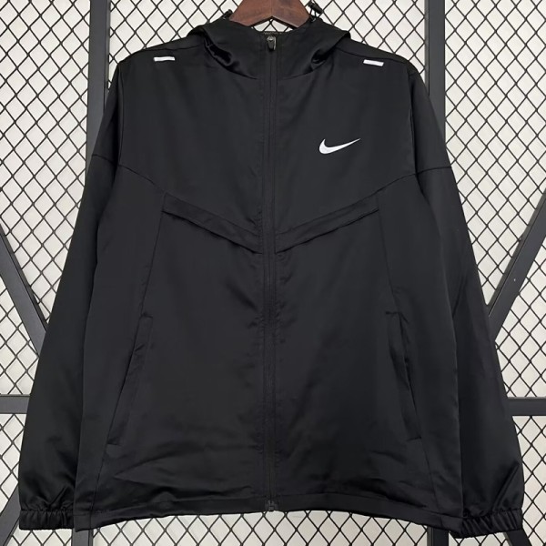 2024 Black Windbreaker
